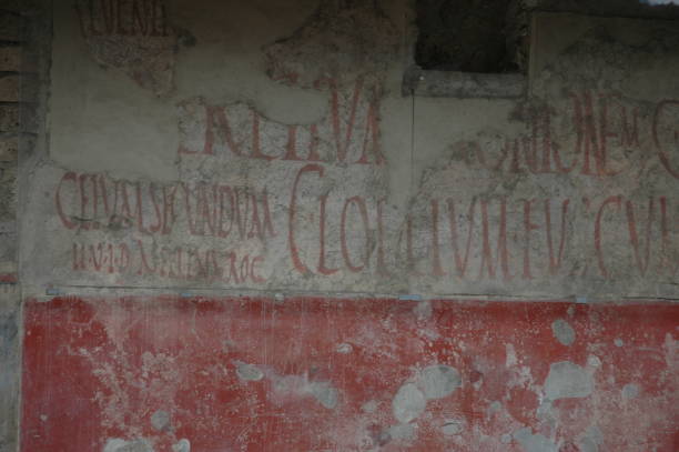 istock Advertising of Pompeian shops 1419911596