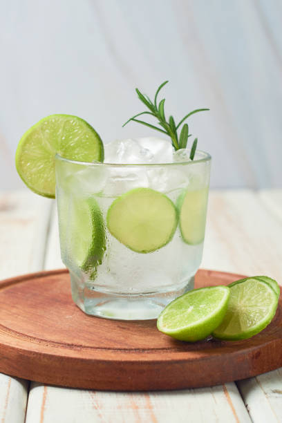 istock Fresh summer cocktail caipirinha or caipiroska with ingredients. 1419912788