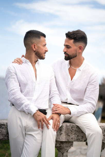 istock Gay Couple bonding 1419914861