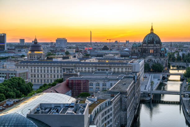 istock The river Spree and Berlin Mitte after sunset 1419920510