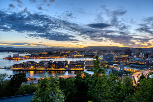 istock The lights of Oslo in Norway 1419920587