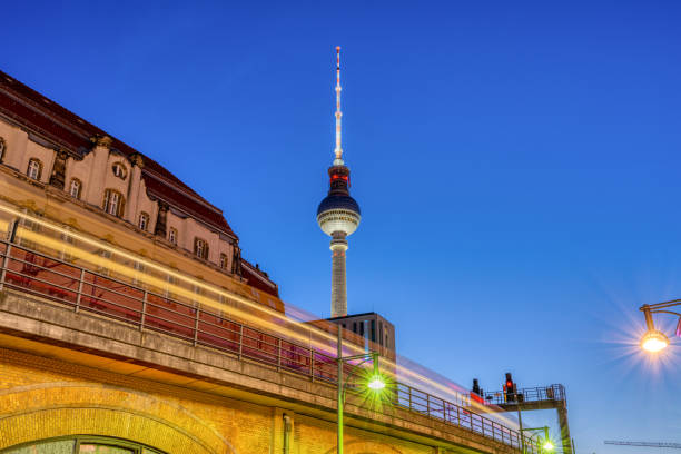 istock The iconic TV Tower in Berlin at dusk 1419920614