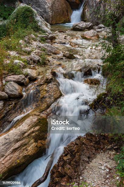 Waterfall In The Rio Pipo River Tierra Del Fuego Argentina Stock Photo -  Download Image Now - iStock