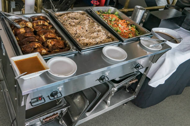 istock Event Photography - Serving Food at Event 1419929676