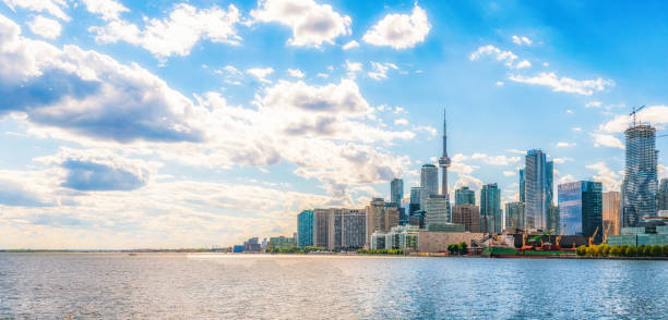 Toronto, Ontario - Skyline from Toronto Inner Harbour