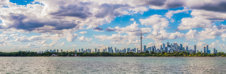 Toronto, Ontario - Skyline from Toronto Lake Ontario
