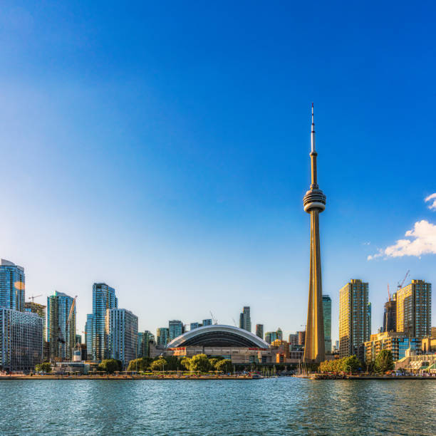 istock Toronto, Ontario - Skyline from Toronto Inner Harbour 1419930411