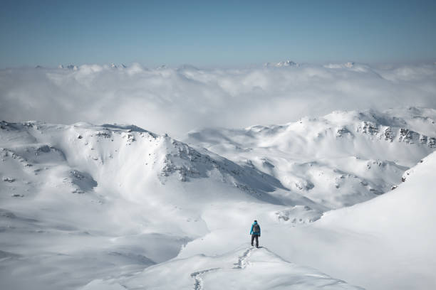 istock Mountain Hiking In Snow 1419930434