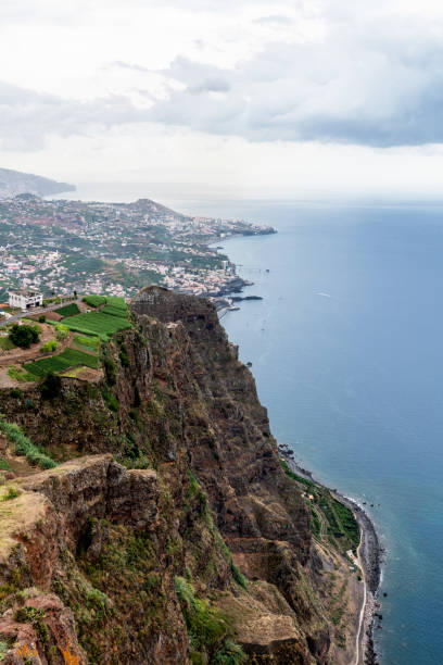 istock Madeira coastline, view from observation deck Cabo Girao 1419943809