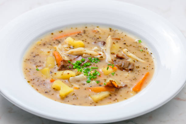 istock potato soup with mushrooms and carrot 1419944019