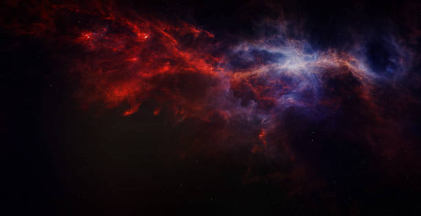 istock Space and glowing nebula background. Elements of this image furnished by NASA. 1419950243