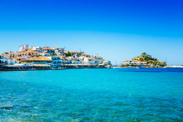 istock Kokkari village, Samos island, Greece 1419953437