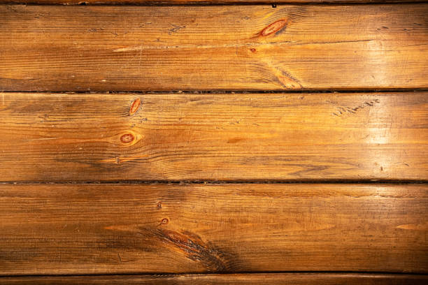 istock Wooden planks background. Natural brown texture. Floor, wall surface 1419959486