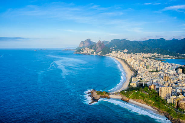istock Ipanema beach aerial view, Rio de Janeiro, Brazil 1419968066