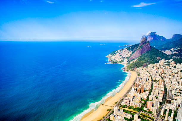 istock Ipanema beach aerial view, Rio de Janeiro, Brazil 1419968089