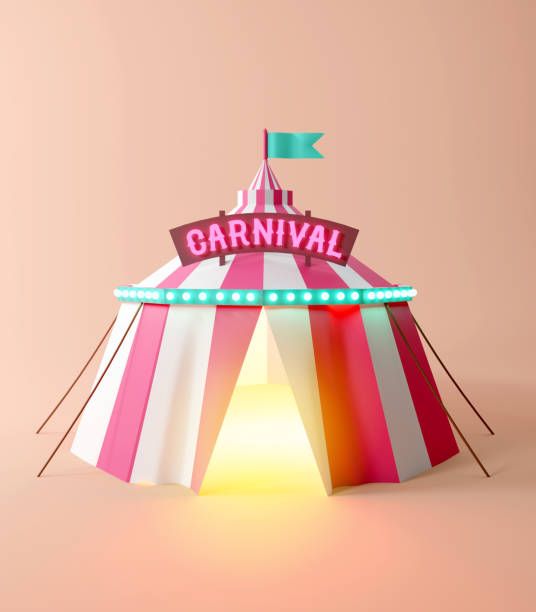 istock Circus And Carnival Tent 1419993161
