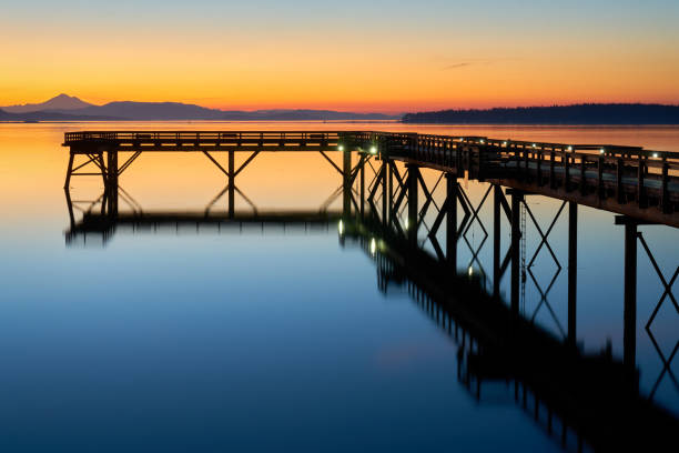 istock Sidney BC Fishing Pier Twilight Dawn 1419994346