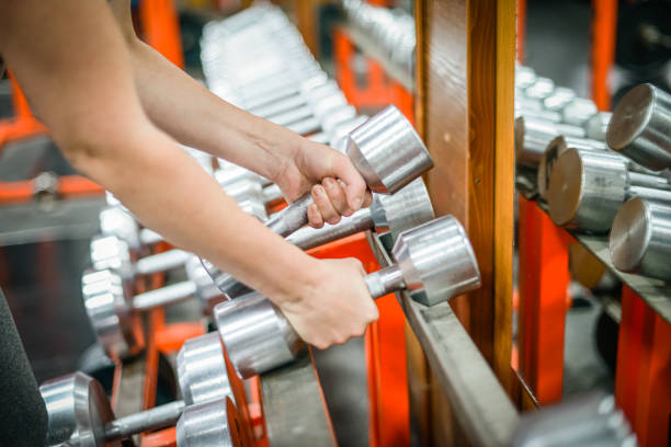 istock woman in the gym 1419997841
