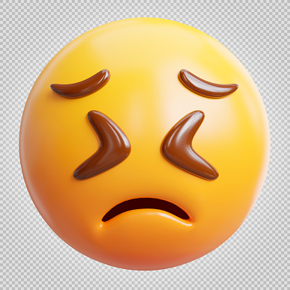 emoji isolated 3d rendering.