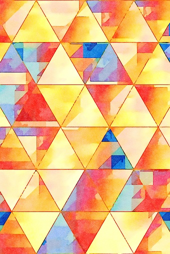 This is my Geometricall Background Image in a Watercolour Effect. Because sometimes you might want a more illustrative image for an organic look.