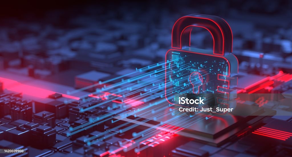 Cyber Security Ransomware Email Phishing Encrypted Technology, Digital Information Protected Secured - Royalty-free Beveiliging Stockfoto Cyber Security Ransomware Email Phishing Encrypted Technology, Digital Information Protected Secured - Royalty-free Beveiliging Stockfoto