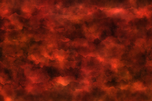 Horizontal grunge texture wall backgrounds in bright dark red maroon colour as wispy smoky clouds. Can be used as templates for wallpapers or backdrops. There is no people and no text.