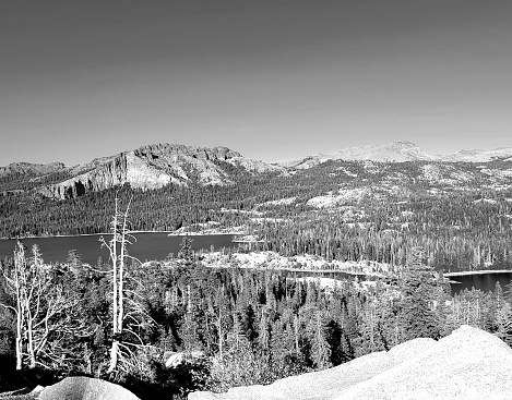 Silver Lake in Black and White