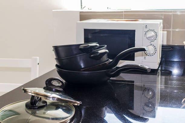 istock Close up shot of a kitchen counter top. Living 1420047582