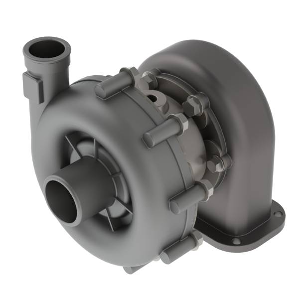 istock Turbocharger car booster 3D rendering 1420049740
