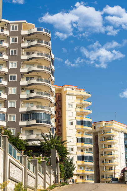 istock New modern multi-apartment high-rise buildings. 1420056643