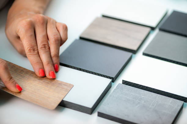 istock Choosing Materials, Matching Colors for Interior Decoration 1420064755