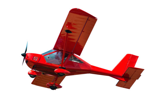 istock Sports monoplane on white background 1420073176