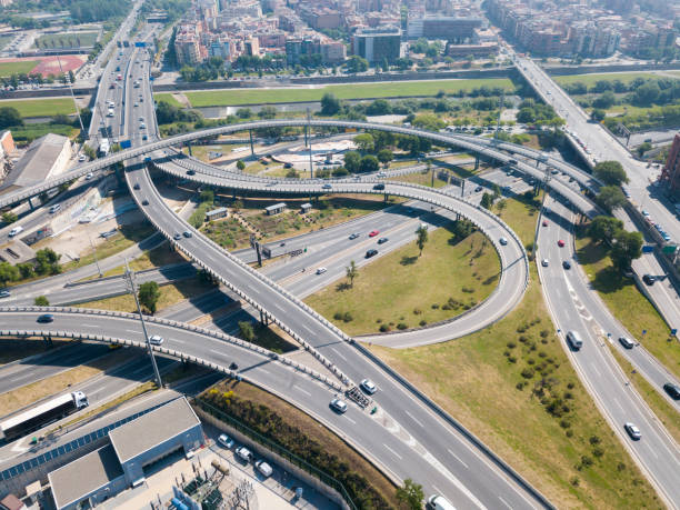 intercambio de puente barcelona - vuelo ceremonial fotografías e imágenes de stock