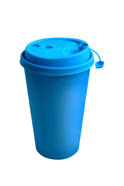 istock blue paper take-away coffee cup isolated on white 1420075567