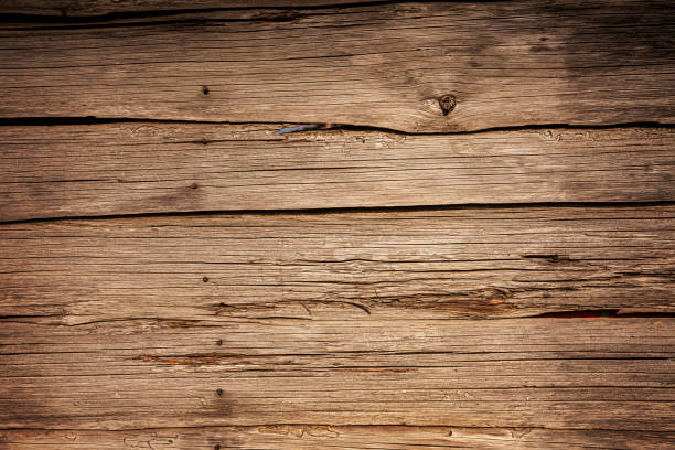 istock Old boards with nails and knots 1420079448