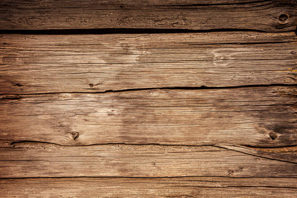 istock Old boards with nails and knots 1420079451