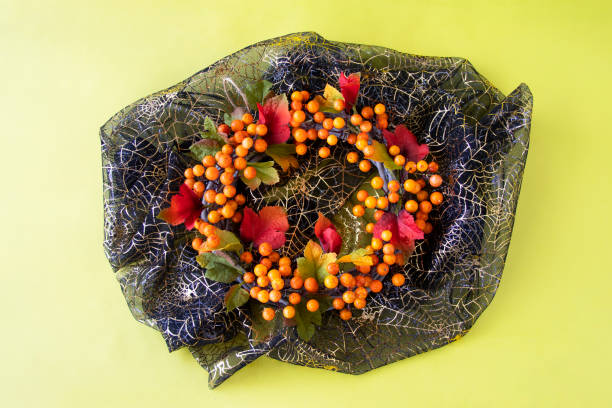 autumn leaves wreath