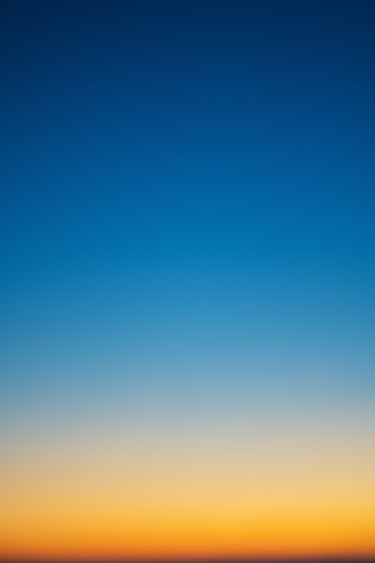 Sunset sky as background. Natural gradient.