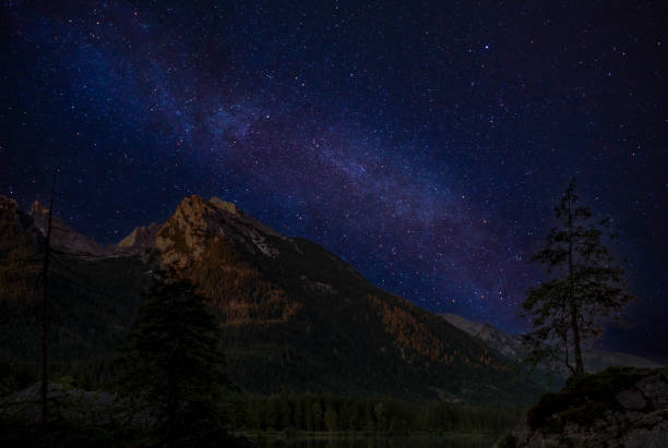 istock Berchtesgaden Alps with the Milky Way in the background 1420090613