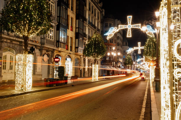 istock Christmas decoration with lights 1420094502