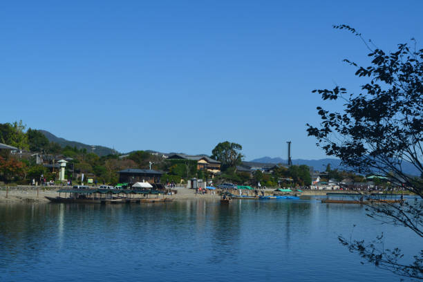 fresh water  river  nice view of Japan country