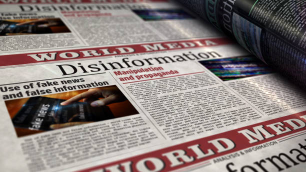 istock Disinformation, manipulation and propaganda retro newspaper 3d illustration 1420114500