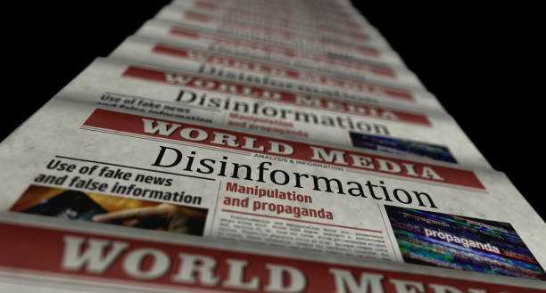 istock Disinformation, manipulation and propaganda retro newspaper 3d illustration 1420114536