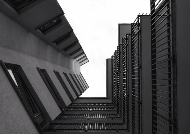 low angle view of buildings against sky
