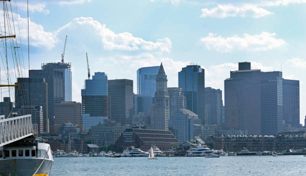 istock The skyline of Boston, MA, on a sunny day 1420135061