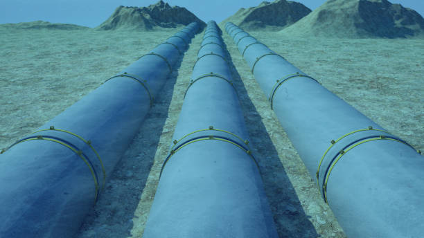 istock Underwater Oil Natural Gas Pipe Lines 1420138542