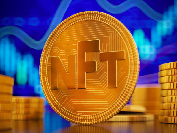 istock NFT Non-Fungible Token Concept with a Financial Chart 1420138606