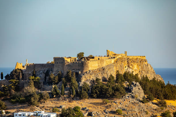 istock Lindos town, Rhodes island, Greece 1420138711