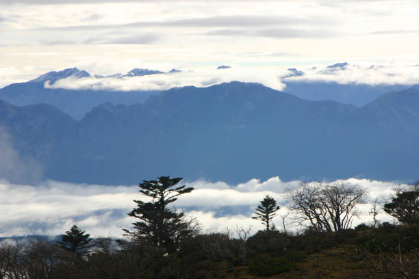 With a peak of 5,396 m asl, Haba Snow Mountain is an entry level snow mountain for mountaineers. Although it is not high, the climbers have to climb from the starting point of Haba village, which is about 2,650 m asl, so there is a height drop of more than 2,700 m, and it will take three or four days to complete the whole summit process.Photo in 2004, Shangrila, Yunnan