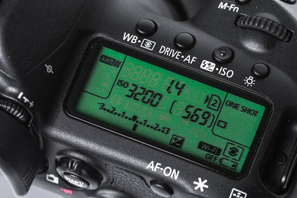 istock Closeup view of digital camera 1420149886